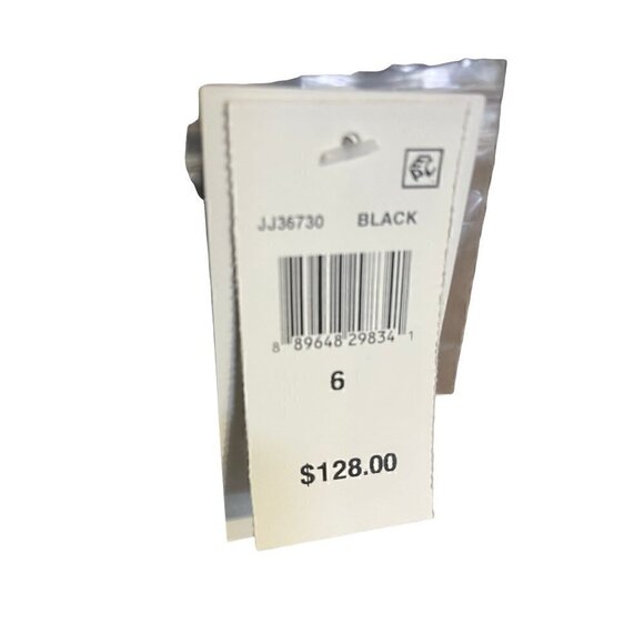 Julia Jordan Black Sequin Sheath Long Sleeve Cocktail Party Event Dress, Size 6 - Picture 2 of 8